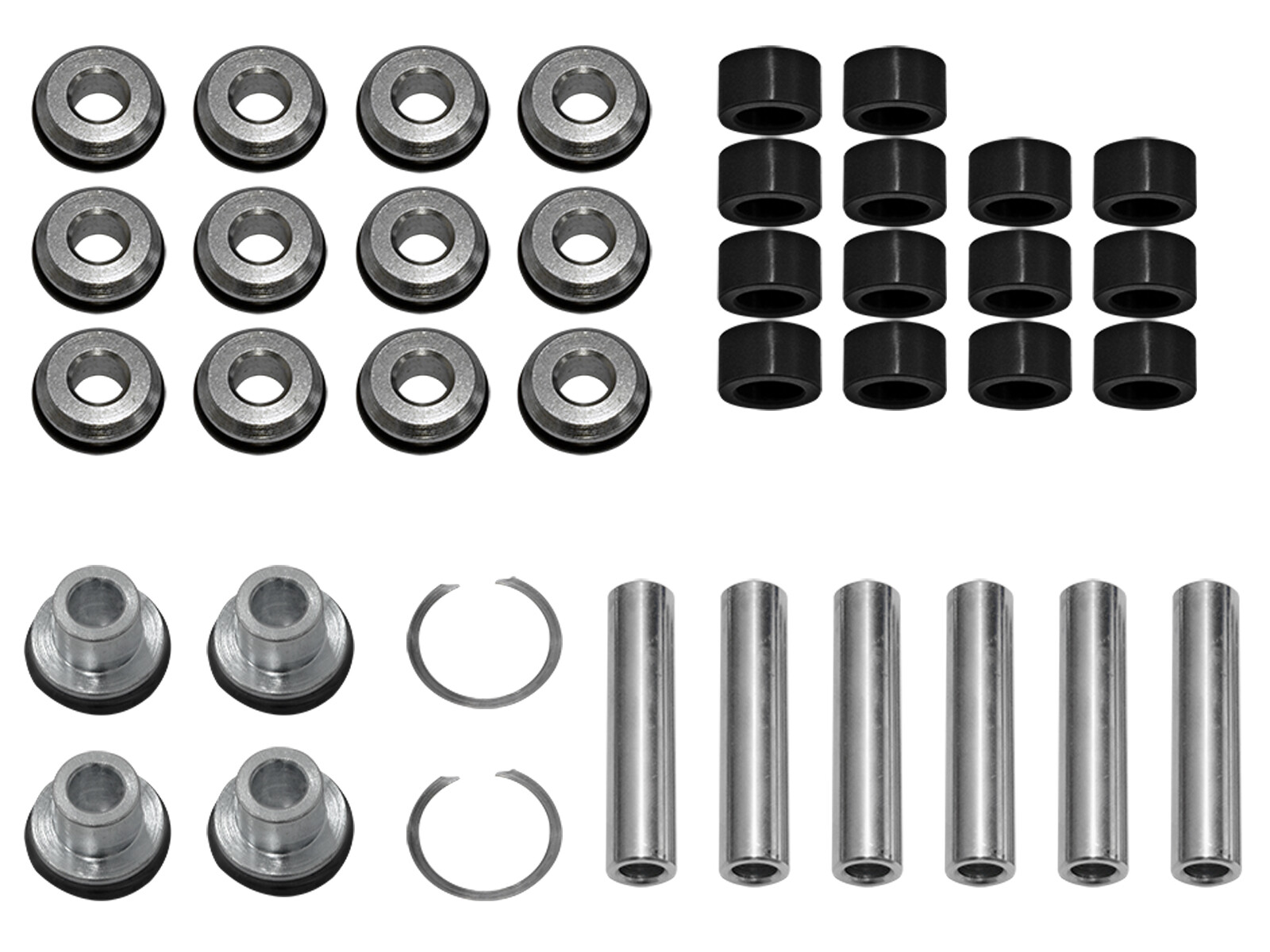 SuperATV UHMW Bushings for OE or SuperATV A-Arms on Polaris RZR XP Turbo (2016+)
