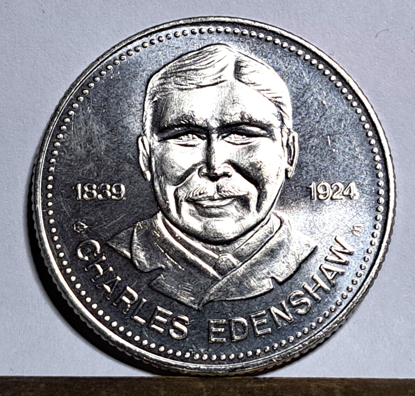 @@@ A SUPERB CANADA TRADE DOLLAR CHARLES EDENSHAW @@@