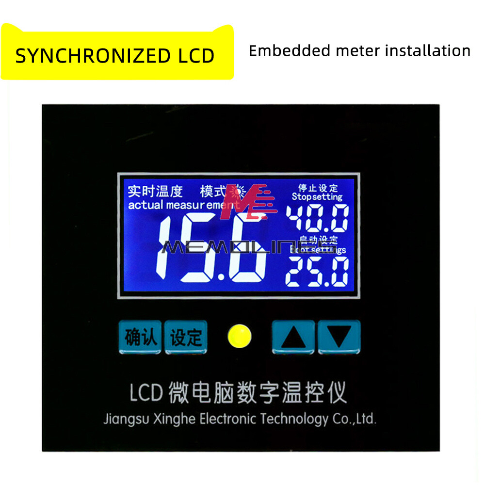 DC12V 24V AC110V-220V 10A W1412 LCD Digital Thermometer Temperature Controller