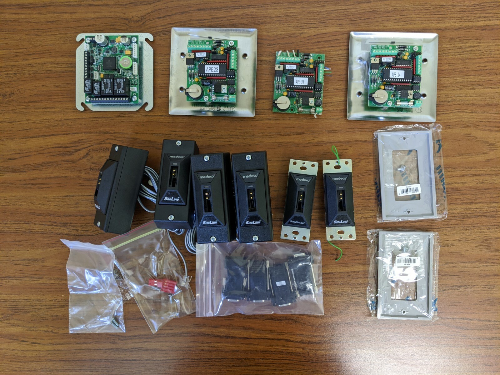 Medeco Electronic Access Control SiteLine Controllers Readers Boards Part Plates