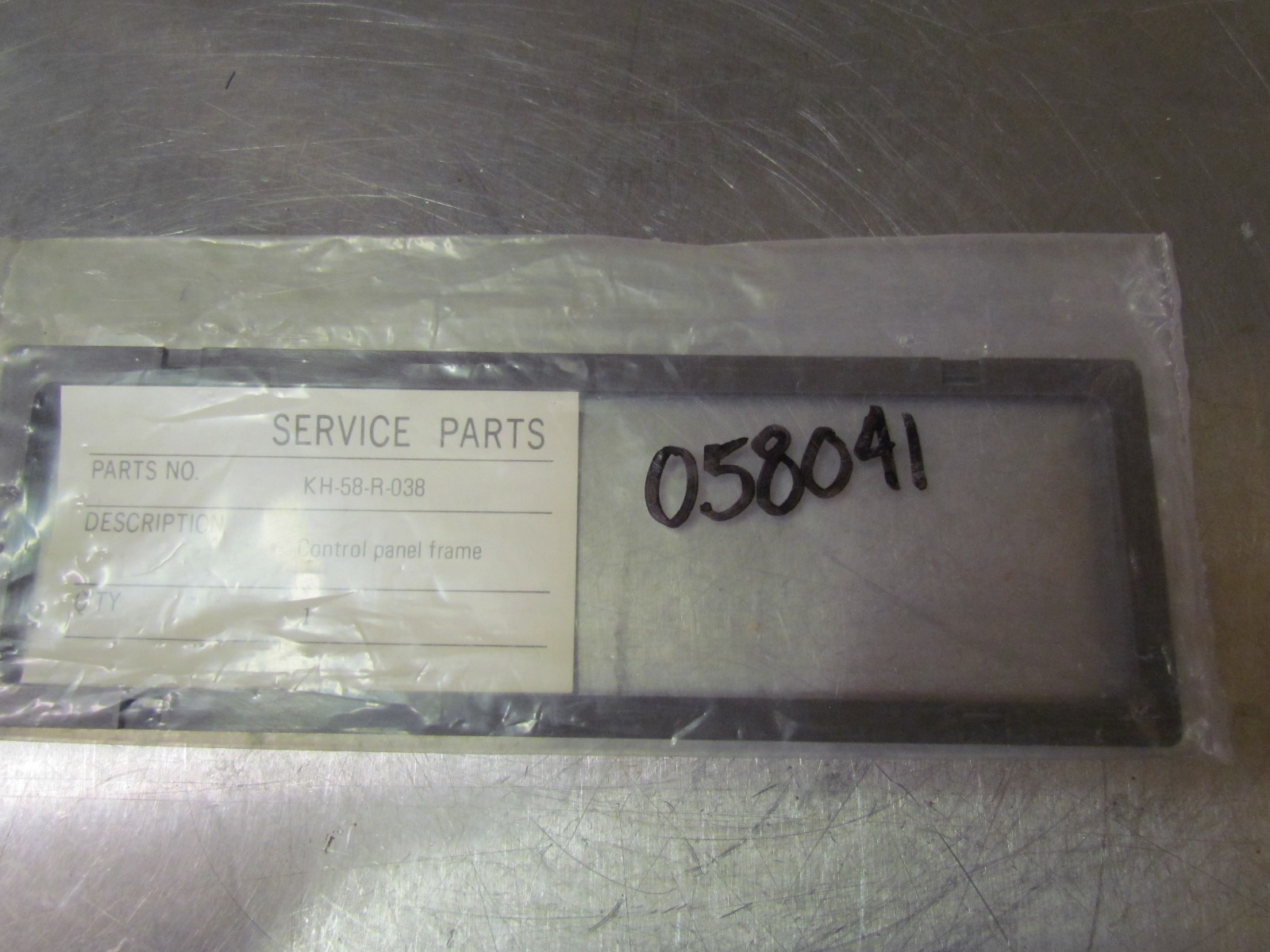 NEW Genuine KH-58-R-038 Monitor Kero-sun Toyostove Toyotomi Control Panel Frame