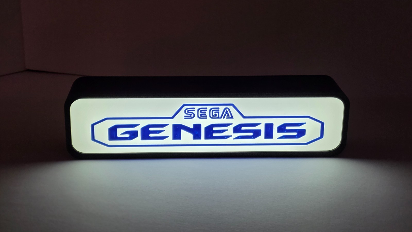 SEGA GENESIS - Retro Gaming Lighted Sign