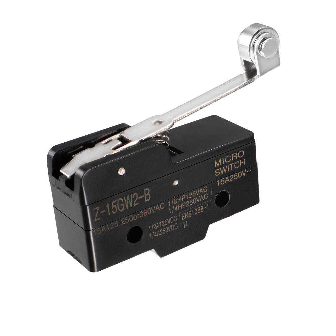 Z-15GW2-B 1NO + 1NC Long Hinge Roller Lever Micro Action Switch Micro Switch
