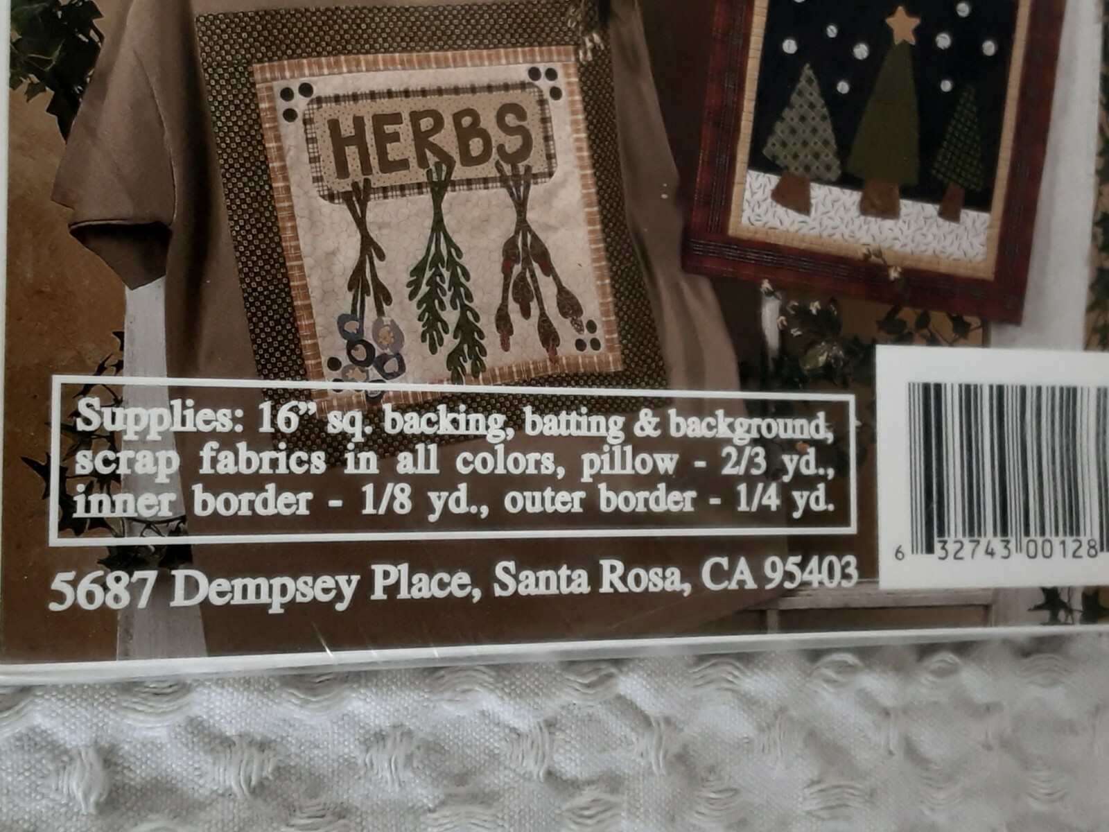 CALENDAR BLOCKS TWO January December 12 Patterns Cabbage Rose Holidays NEW