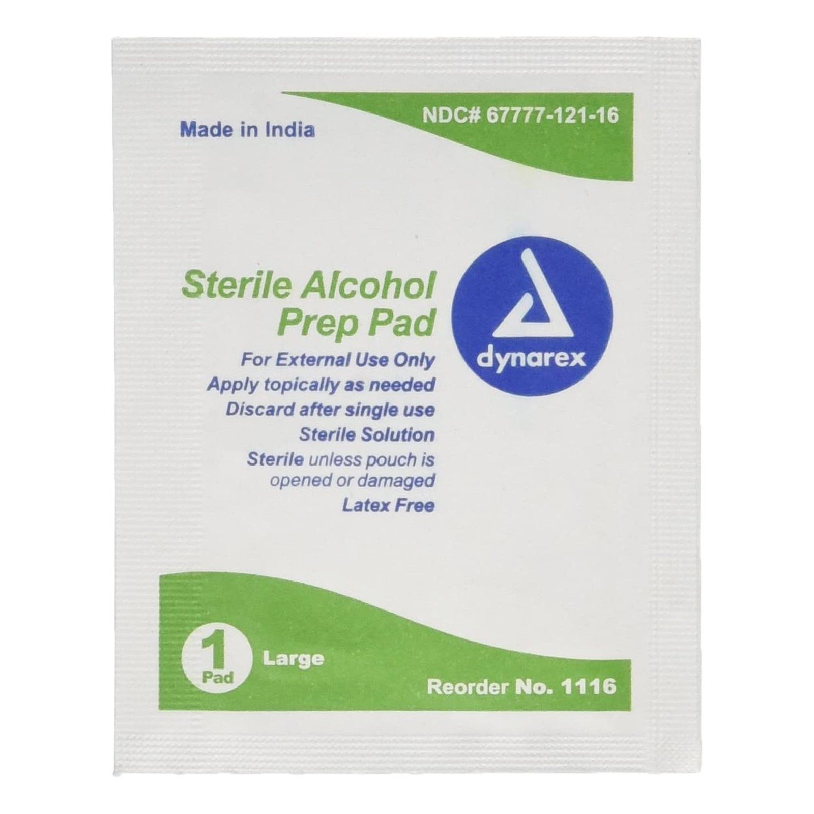 Dynarex Alcohol Prep Pad (CS/1000)