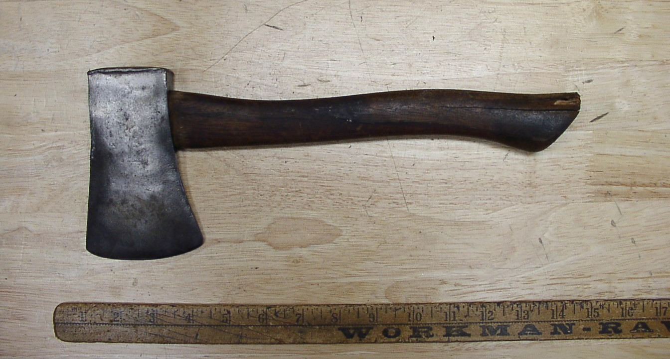 Unbranded Camp Axe,1lb.12.2oz,5-5/16" Head,3-1/4" Edge,Kindling,Excellent Edge