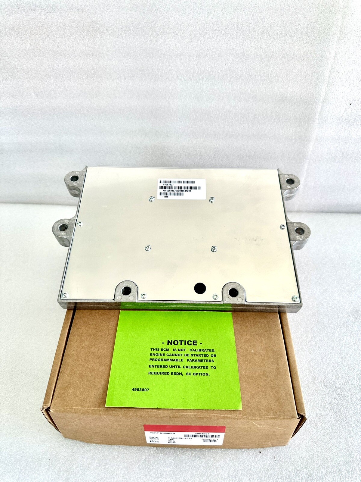 New For Cummins ECM P/N 4963807 (4963807RX, 4963807NX, 4963808) For ISM/CM875