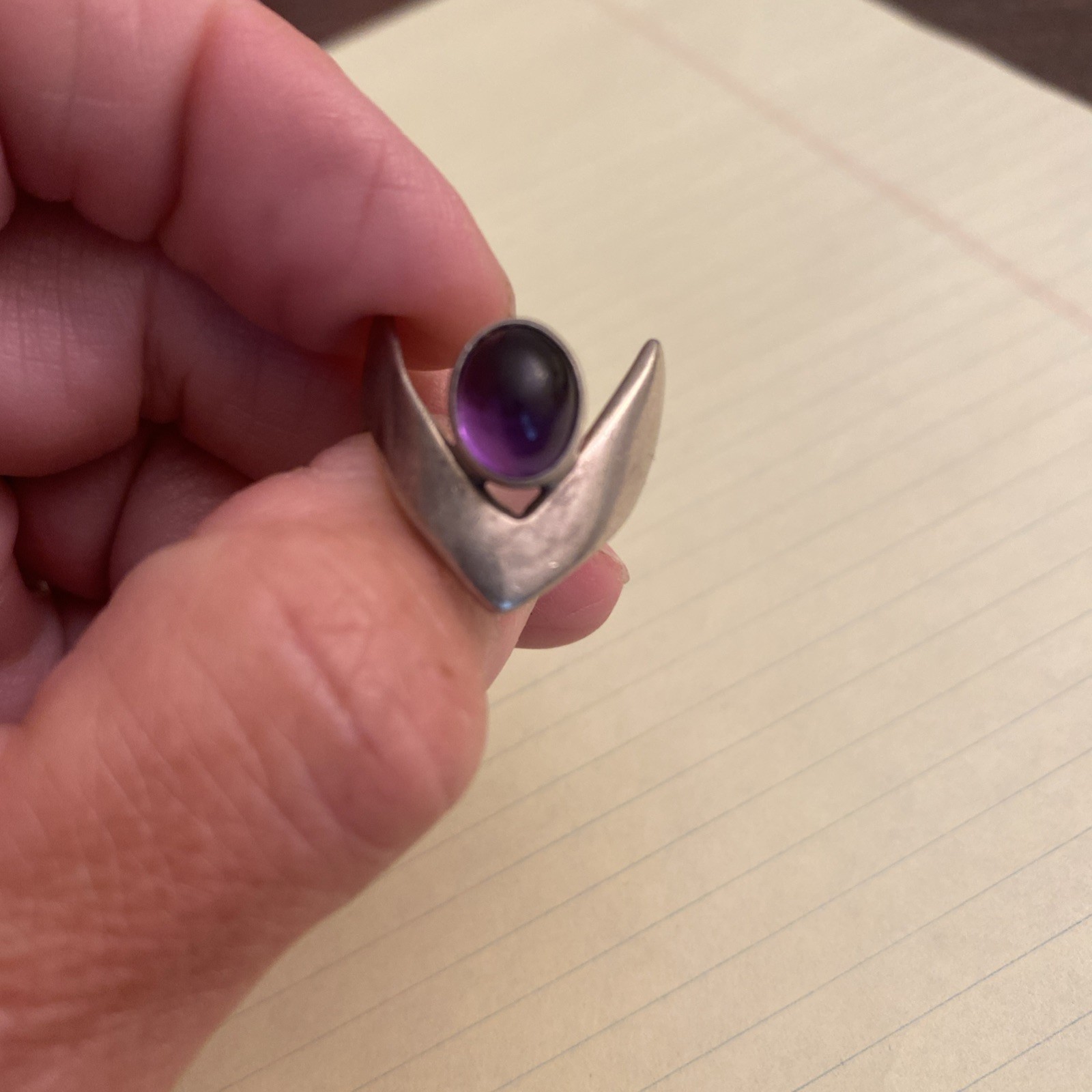 Ring Hand Made Sterling No Idea Of Size