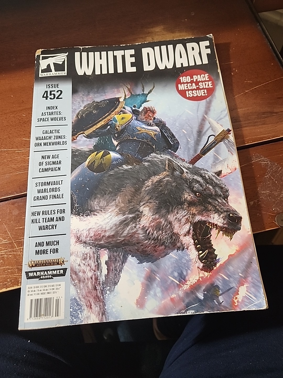 White Dwarf Warhammer Magazine Issue 452 Mega Size March 2020