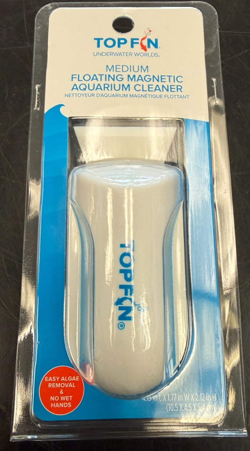 Top Fin Magnetic Aquarium Cleaner Magnet, Medium