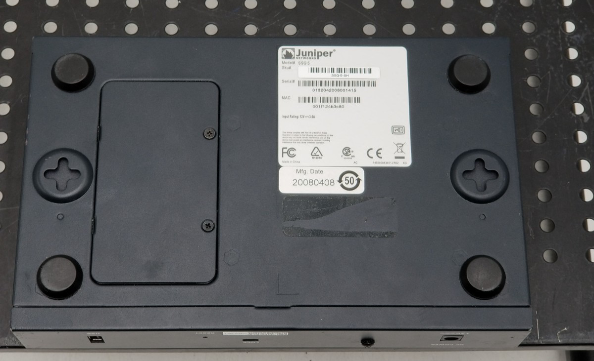 Juniper Networks SSG5 VPN Firewall Security