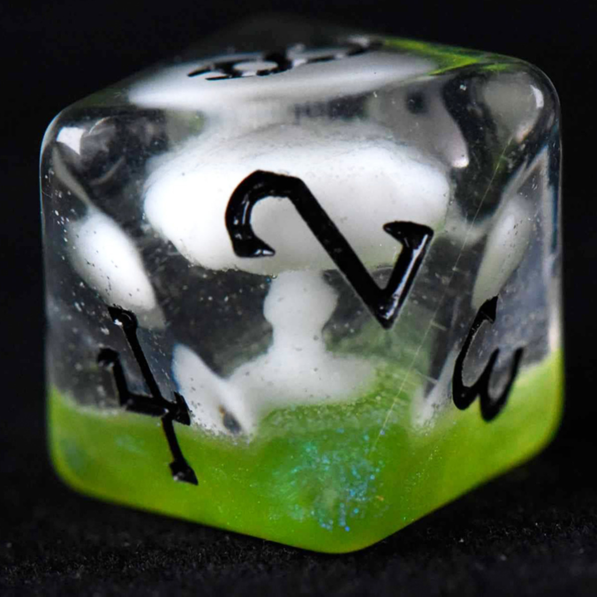 Glow-in-the-Dark "Nuclear Fallout" Dice Set