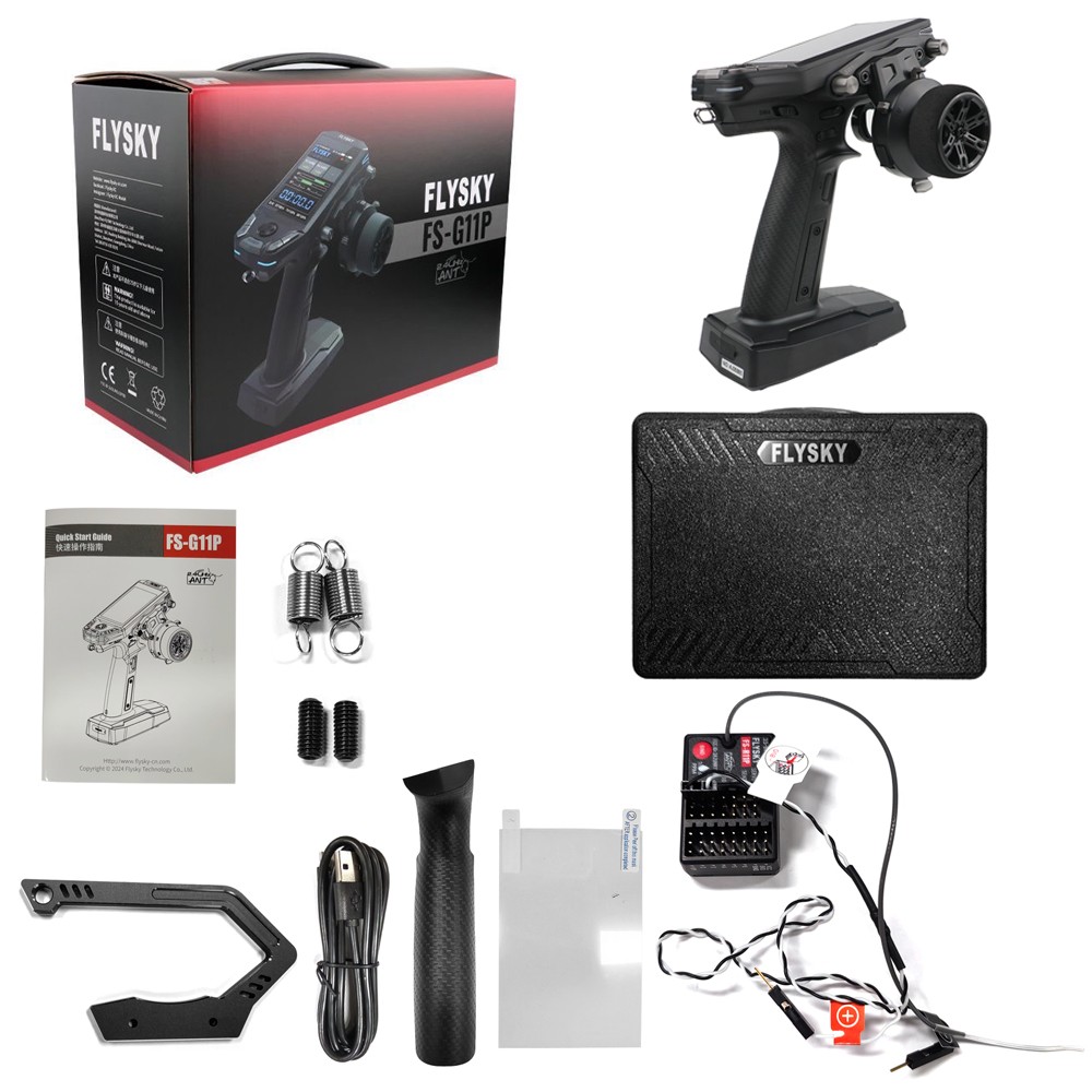 Flysky FS-G11P Transmitter and Receiver Anti-Interference Dual Antenna System