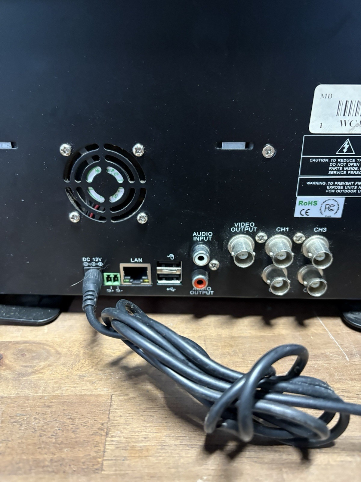 QSee 4channel Digital Video Recorder Model