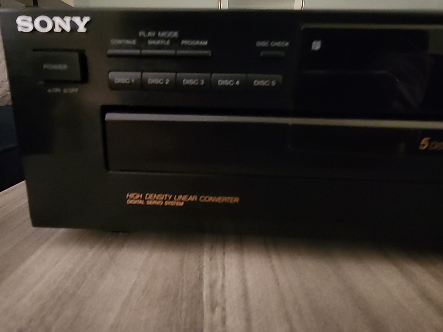 Sony CDP-C365 5 Disc CD Changer ****Includes Remote