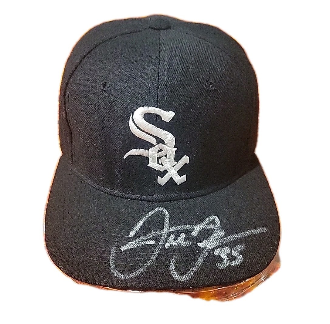 Frank Thomas Auto Signed 1990’s Chicago White Sox Cap Autographed W/holder No Co
