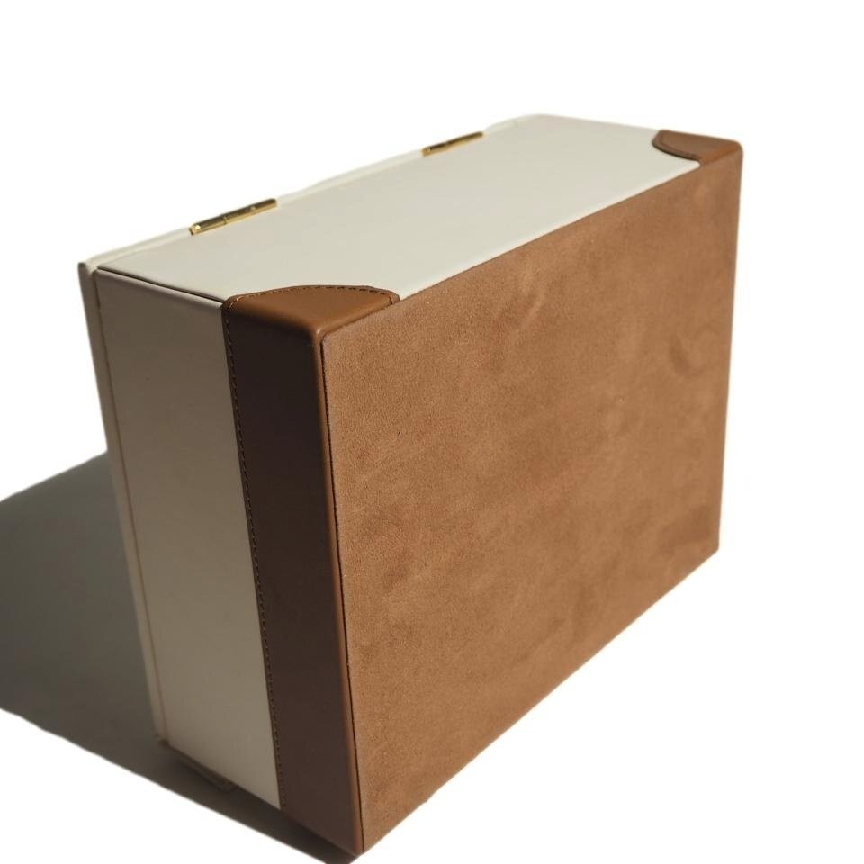 Ralph Lauren Scarf Handkerchief Leather Box Limited VHTF Popular