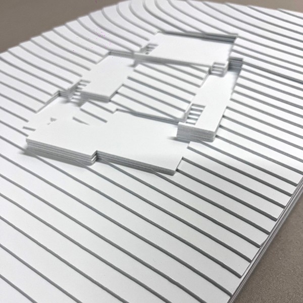 1/16''  10pk Precut 12'' x 18'' or 18'' x 24'' White Foamcore