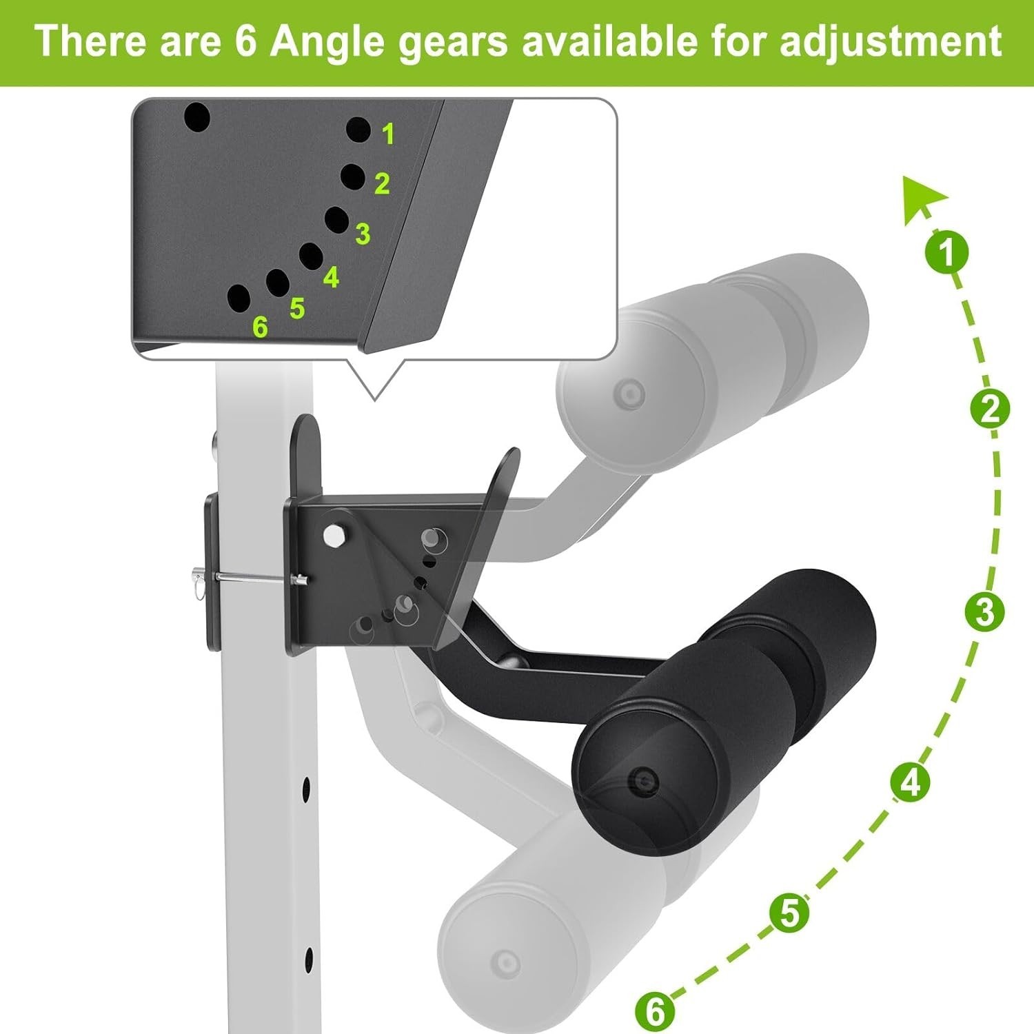 Leg Extension Attachment - Adjustable with Leather Surface^