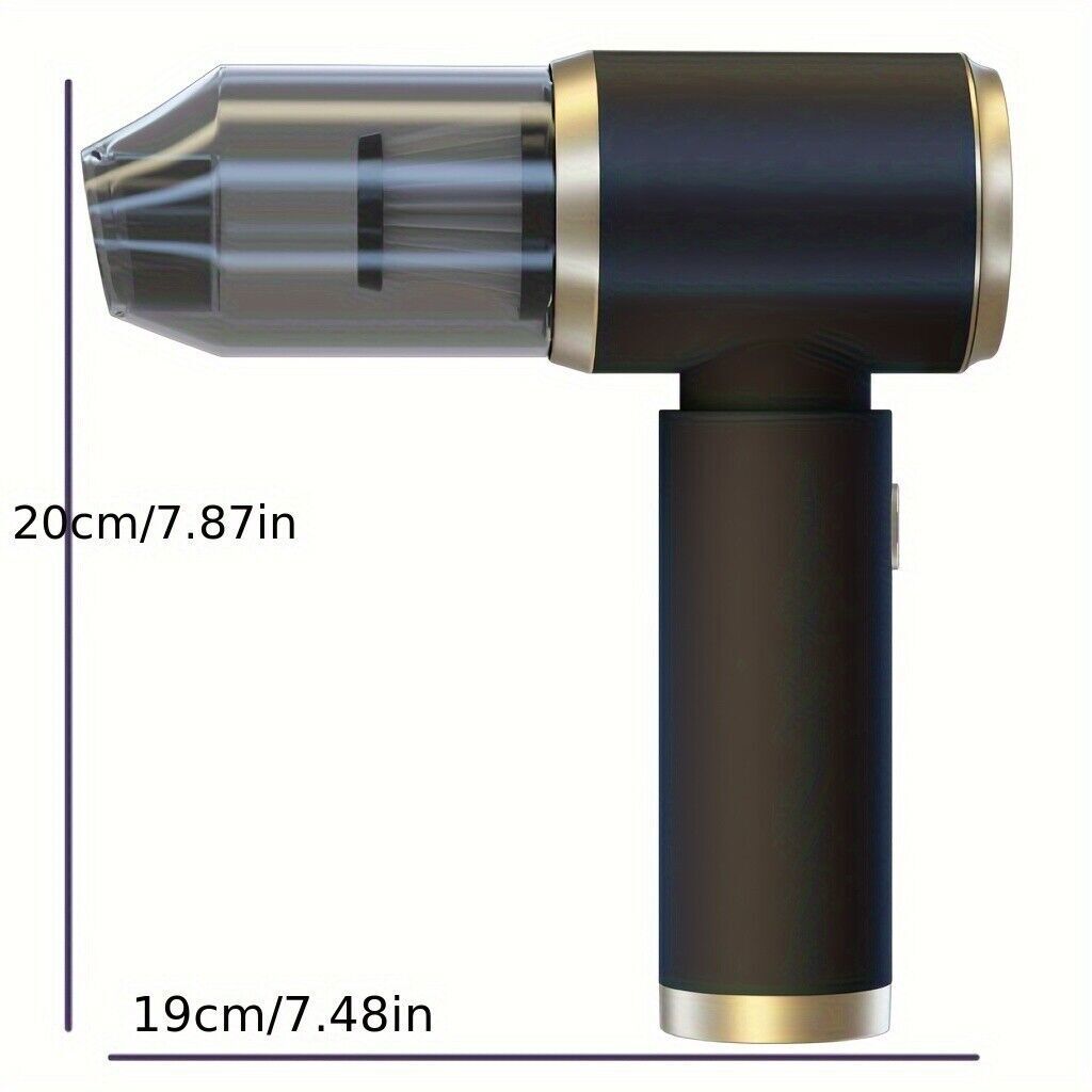 4 in 1 Upgrade Car Vacuum Cleaner Air Blower Wireless Handheld Rechargeable Mini