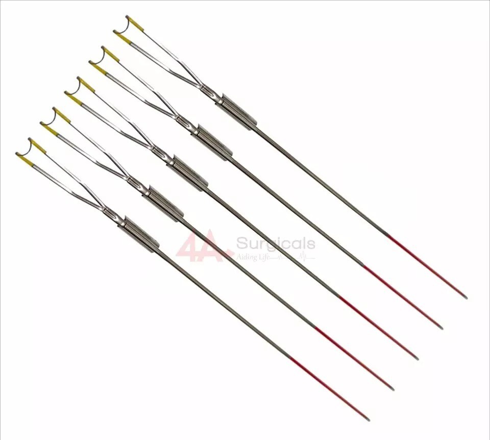 4A OLYMPUS TYPE CUTTING LOOP MONOPOLAR 30 DEGREE RED PACK OF 10
