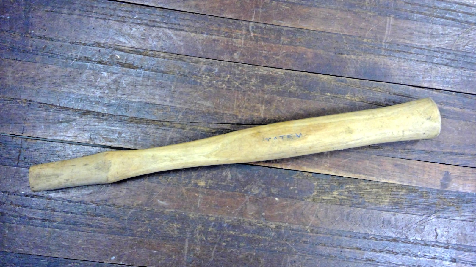 VIntage 14” TATEM Hickory Replacement Wood Hammer Handle NOS