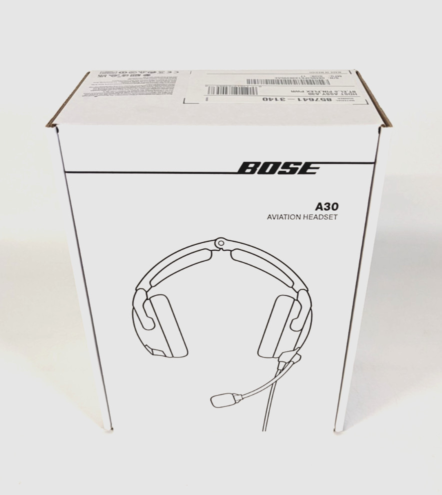 NEW Bose A30 ANR Aviation Headset w/Bluetooth, Panel Powered LEMO 6-Pin