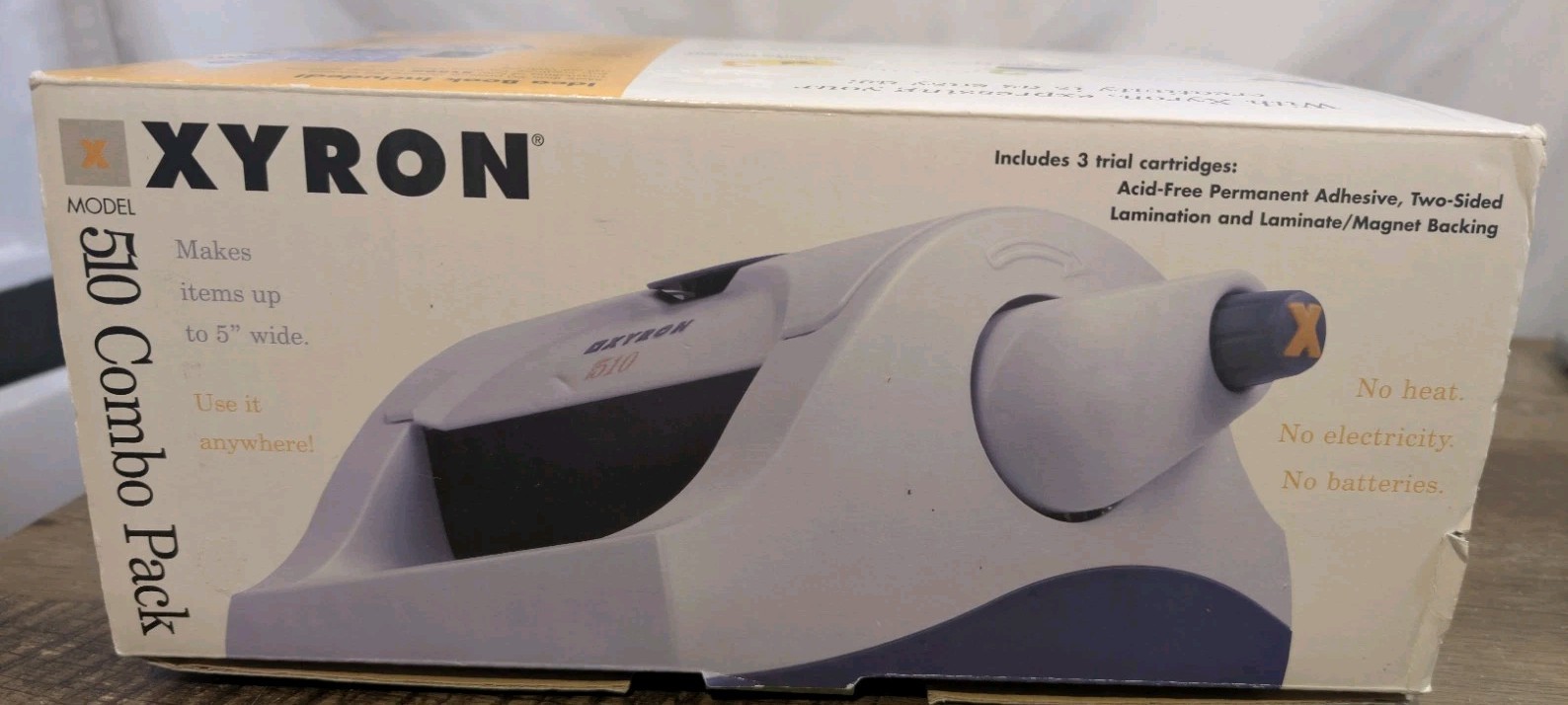 XYRON 510 Sticker, Laminator, Label, & Magnet Maker Machine