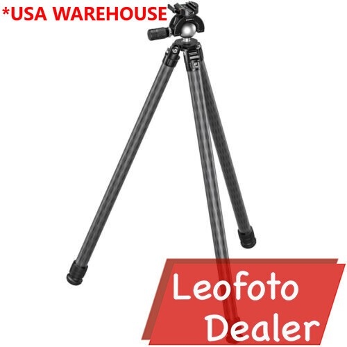 Leofoto SA-402CX+MH-60X Arca & Picatinny Clamp Tripod with Dynamic Ball Head Set
