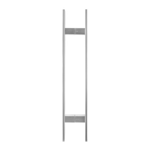 Stainless Steel Double Sided Push Pull Door Handle, H-shaped Door Pull Handle