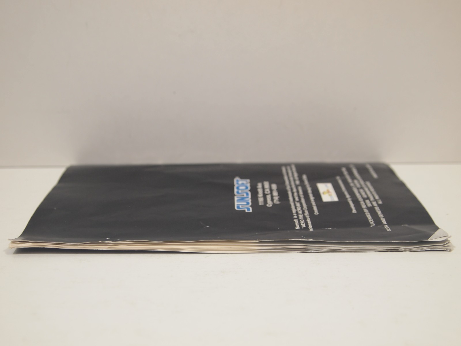 Aero the Acro-Bat (SEGA Genesis) Authentic MANUAL ONLY