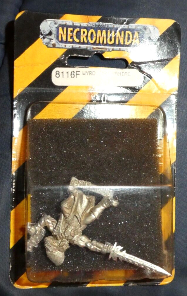 Games Workshop Warhammer NECROMUNDA Blister Wyrd Pyromaniac 8116F NIB OOP