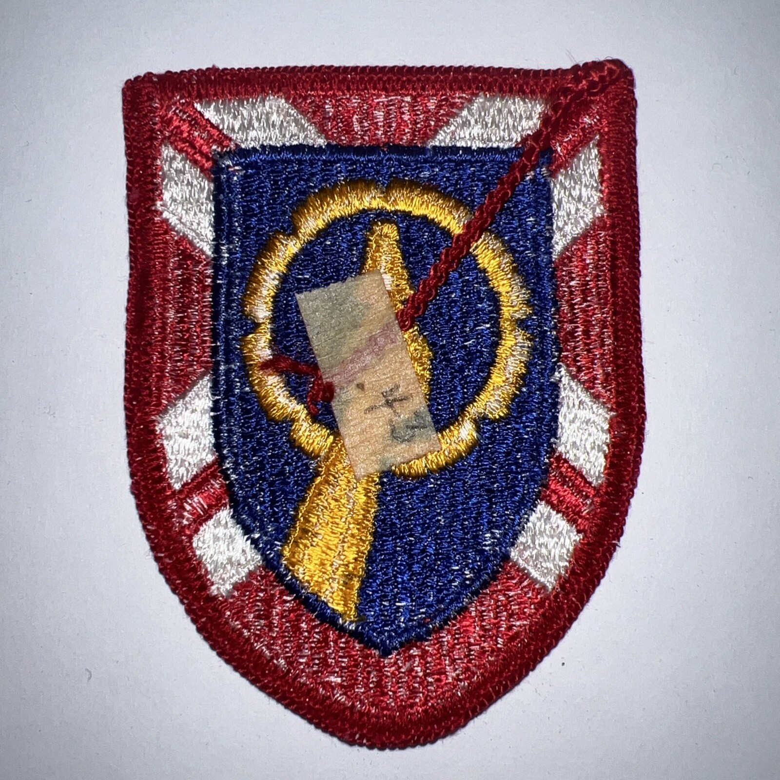 Army Patch: 121st Army Reserve Command (ARCOM) - merrowed edge