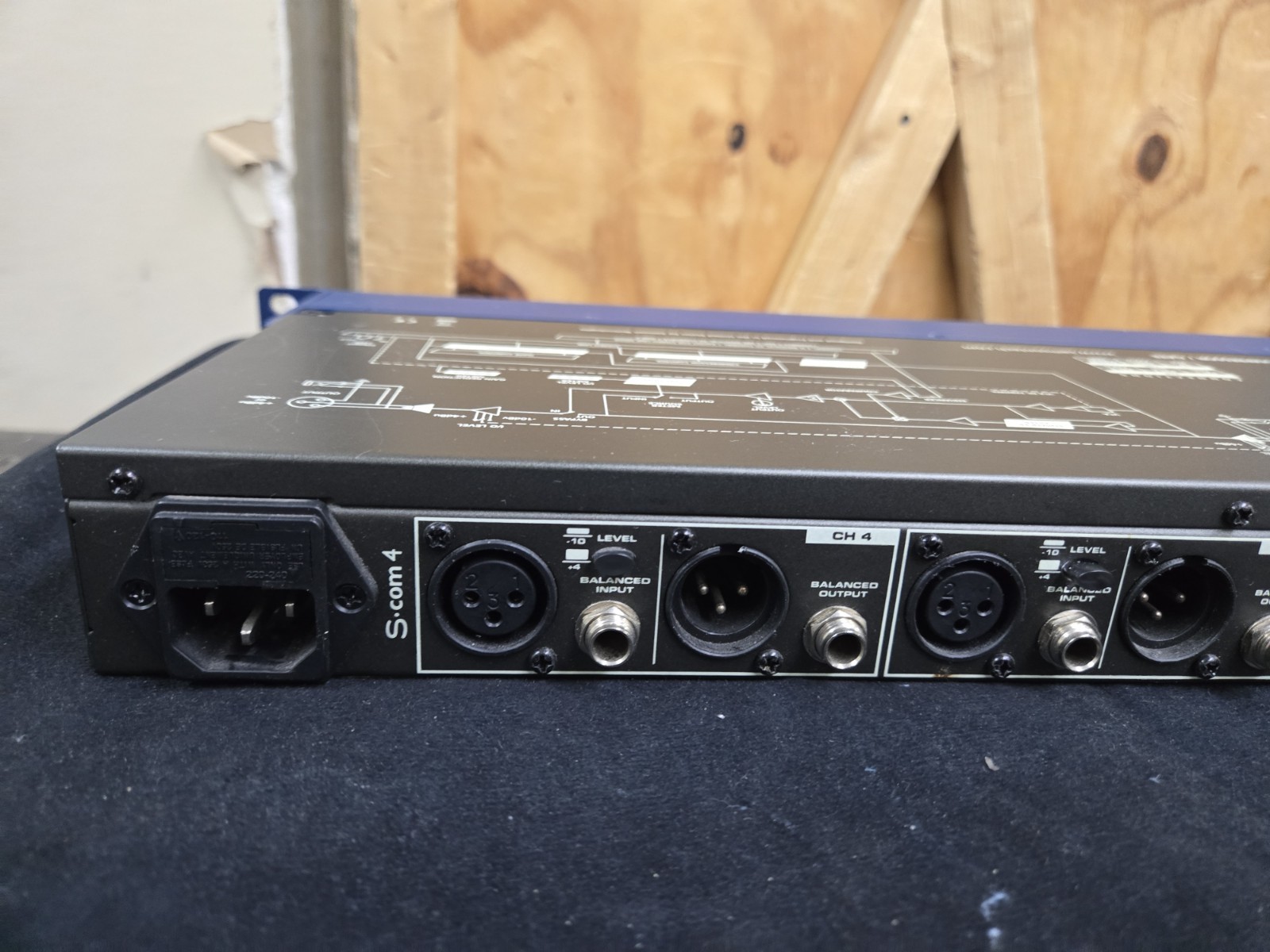Samson S-Com 4 Four Channel Compressor/Gate - Ch. 1 is BAD - Please Read