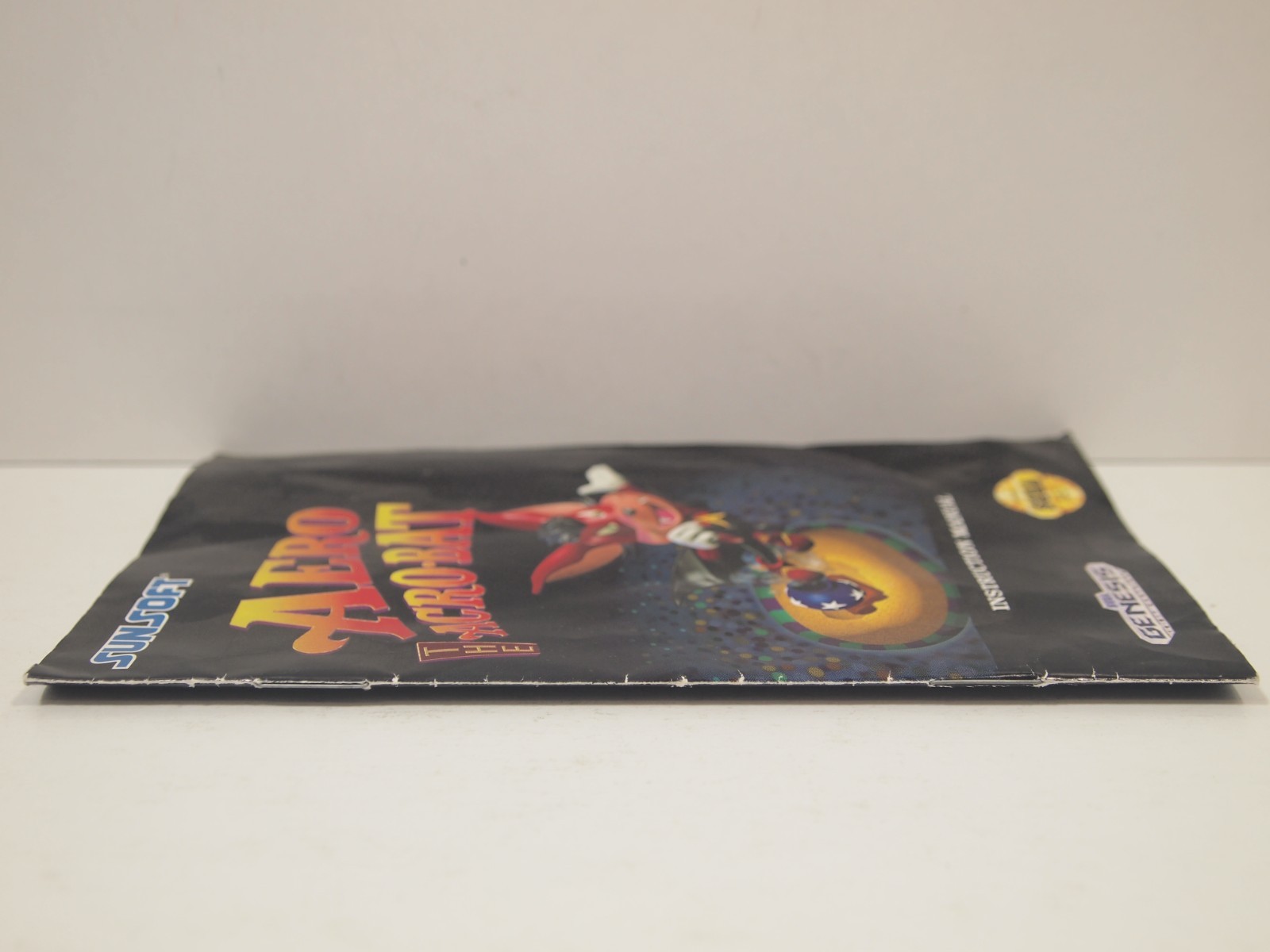 Aero the Acro-Bat (SEGA Genesis) Authentic MANUAL ONLY