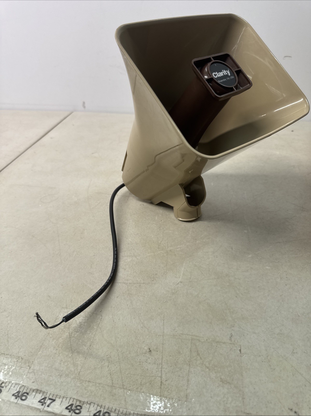 Valcom Clarity Sx15-t Megaphone - 15 W Amplifier - Beige (sx15-t)