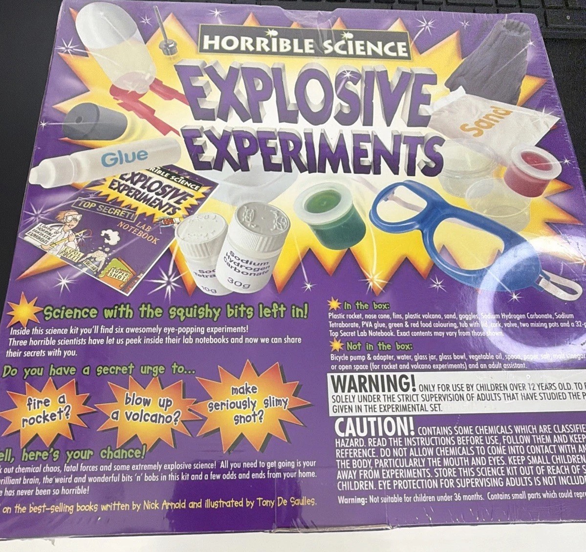 Science Explosive Experiments The Kit 12+ For Kids. Science Project Games