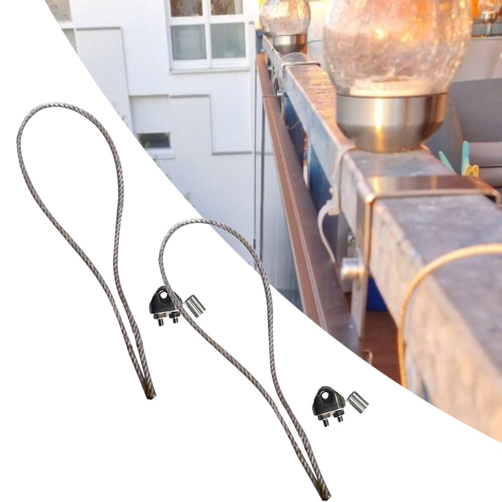 Fixed Cordage Rope Balcony Solar Cell Plate Strong Capacity Length 60cm