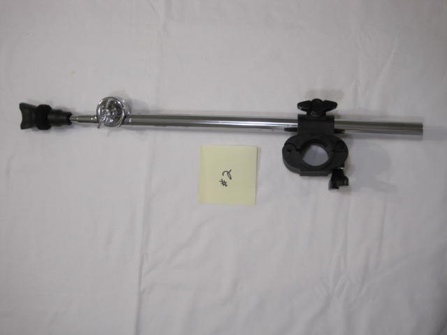 Alesis Cymbal Arm with Alesis Clamp on Rack Mount Read Description #2