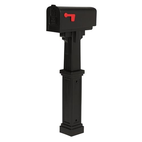 Architectural Mailboxes Parsons Medium Capacity, Plastic Post Assorted Colors