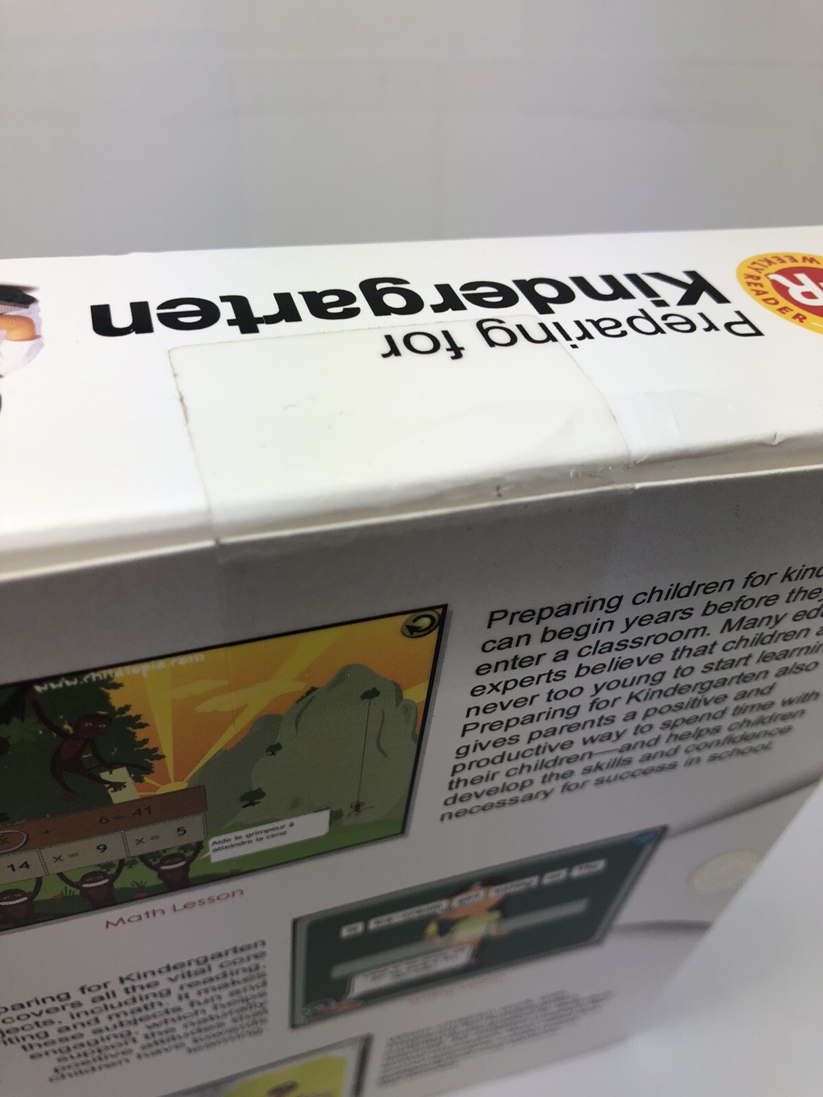 Preparing For Kindergarten PC Mac 2008 SEALED Weekly Reader Learning System