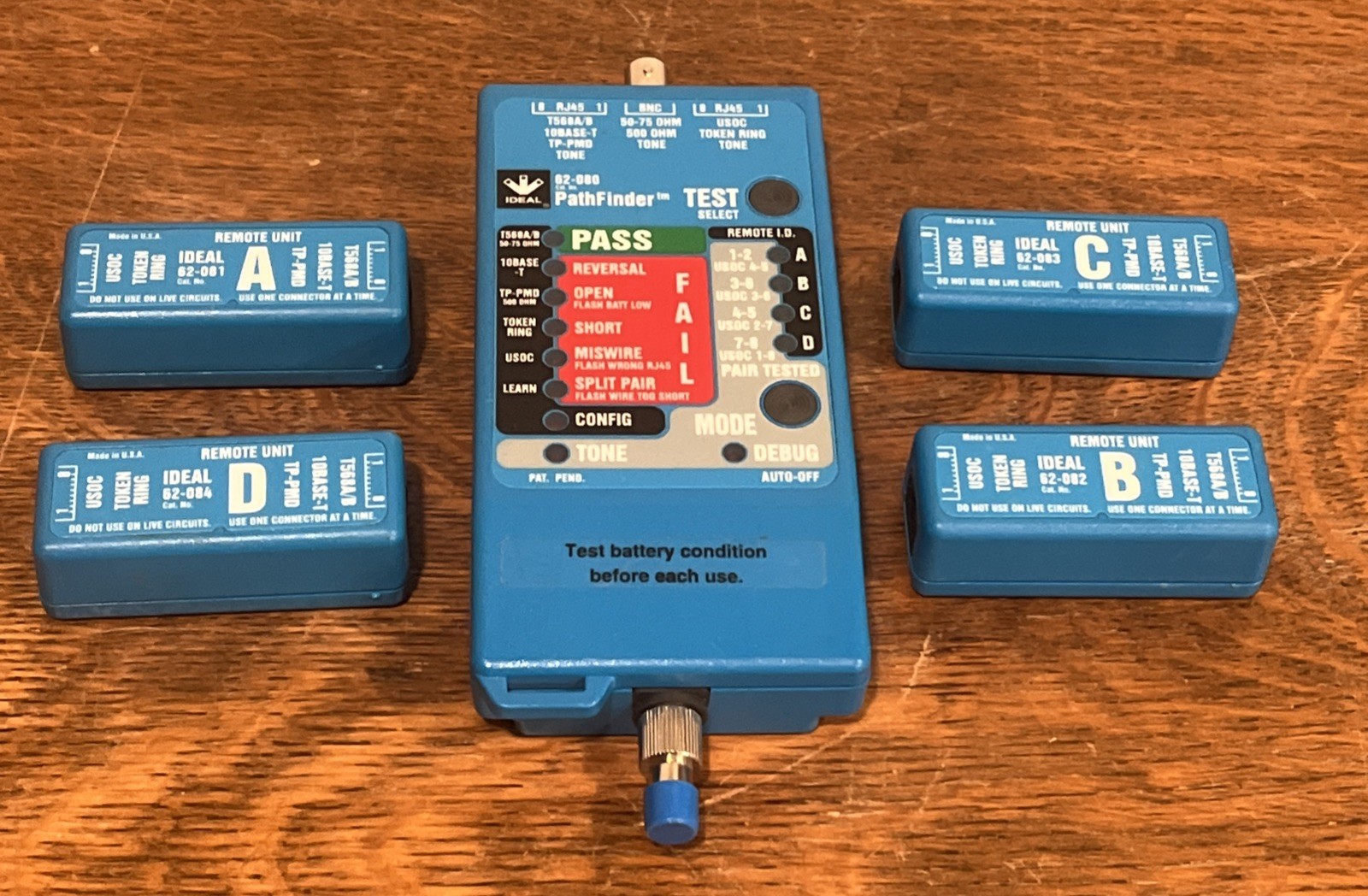 Ideal 62-080 Path Finder Tester Kit Live Circuit Electric