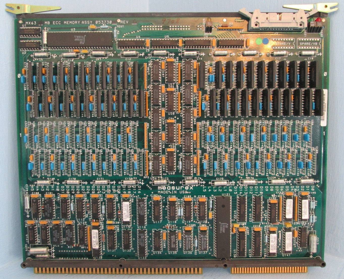 Measurex 05373000 Rev C MX63 4 MB ECC Memory Module PLC 04373000 Rv A Honeywell