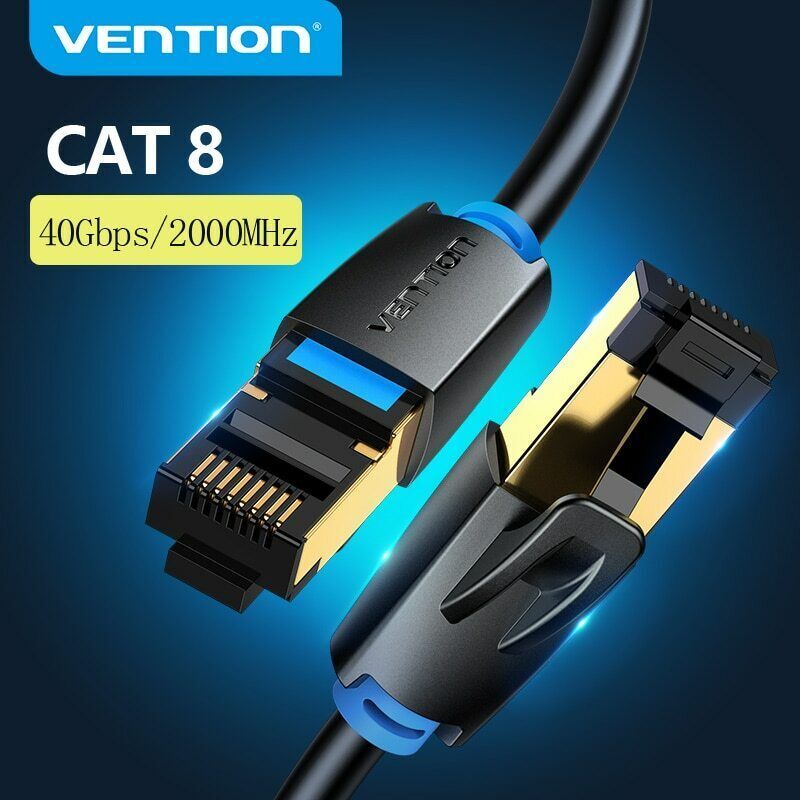 Cat8 Ethernet Cable Outdoor&Indoor High Speed 26AWG WLAN Network Cable 40Gbp