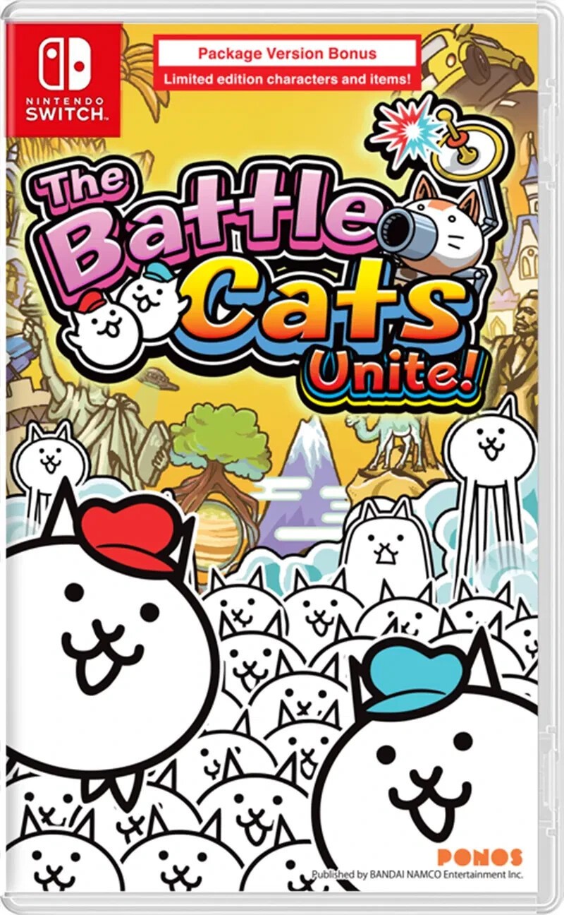 The Battle Cats Unite! (English) Switch New Factory Sealed Game (2021 Strategy)