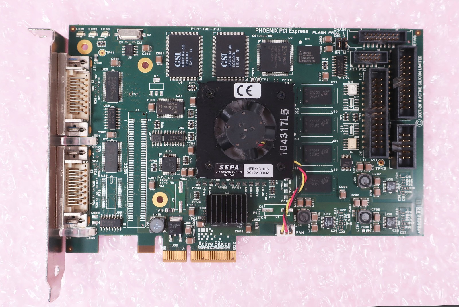 Active Silicon Phoenix PCIE AS-PHX-D48CL-PE4H Capture Card Framegrabber
