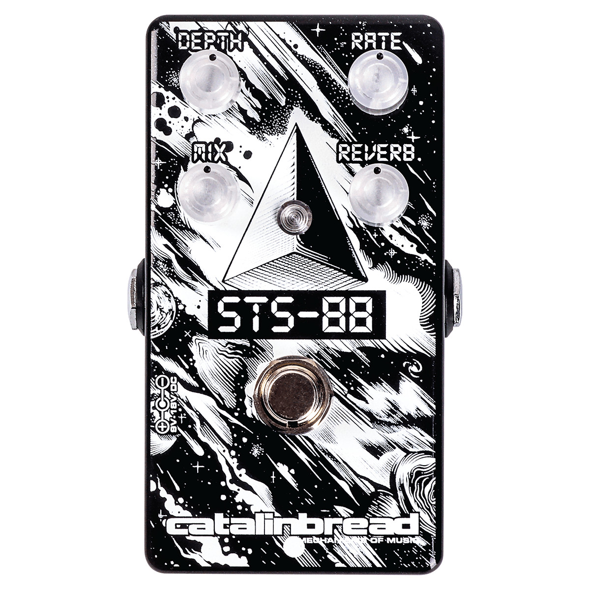 Catalinbread STS-88 Flange Reverb Guitar Effect Pedal - New