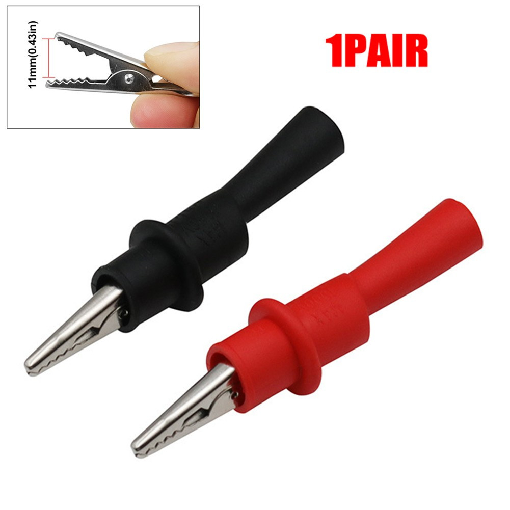 Accessories Clamp Measuring Tools For Multi-Meter Tester Wire Tips Test Clip