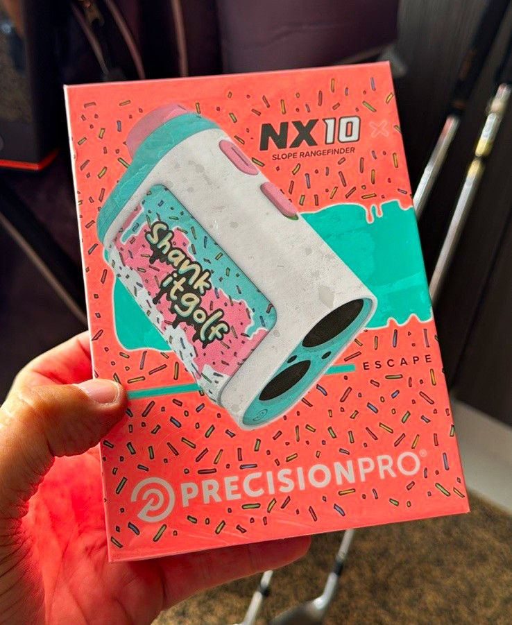 Precision Pro NX10 Golf Rangefinder Slope Switch, Mag Grip 999yd.   New in box!!