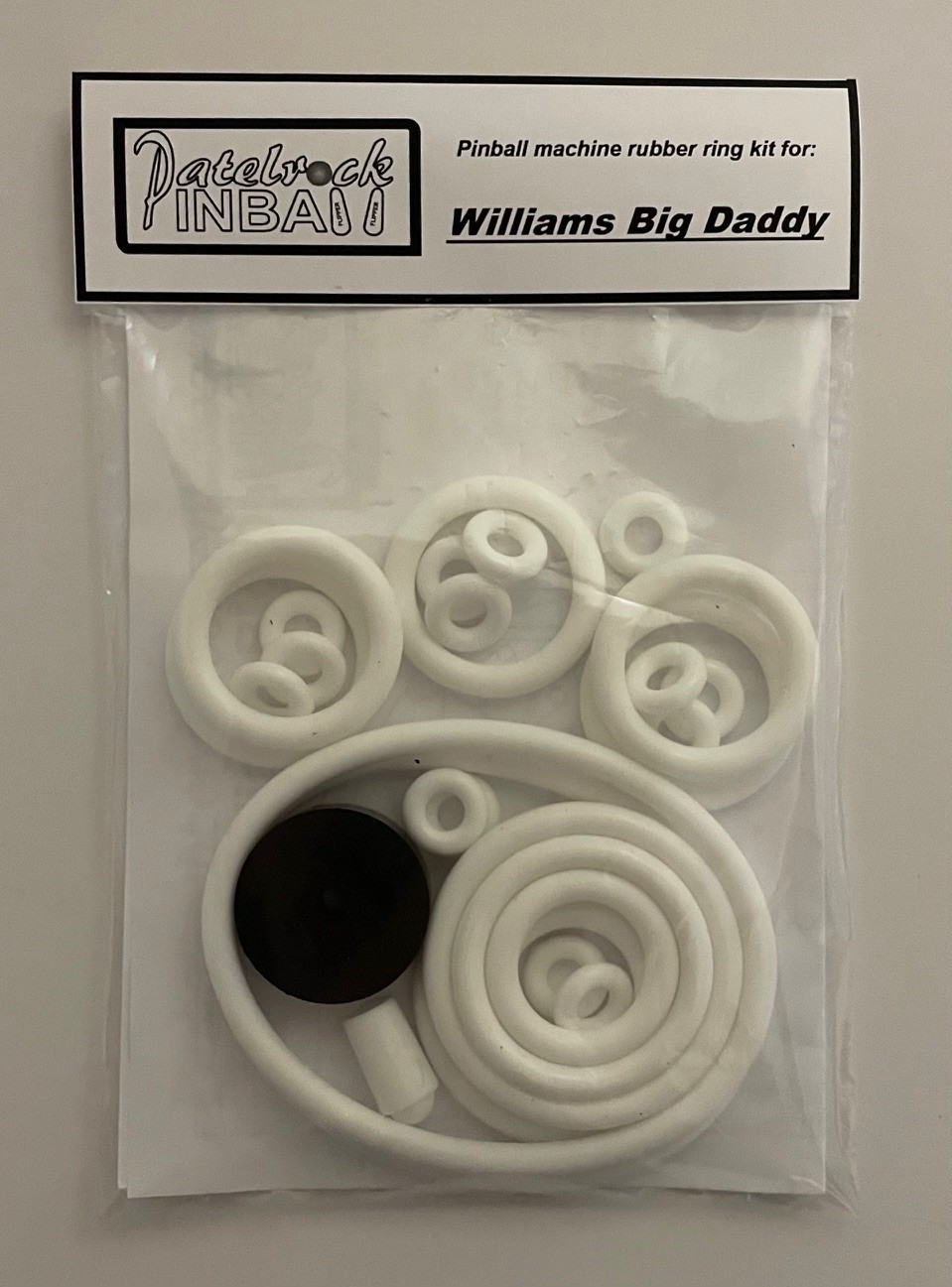 1963 Williams Big Daddy Pinball Machine Rubber Ring Kit